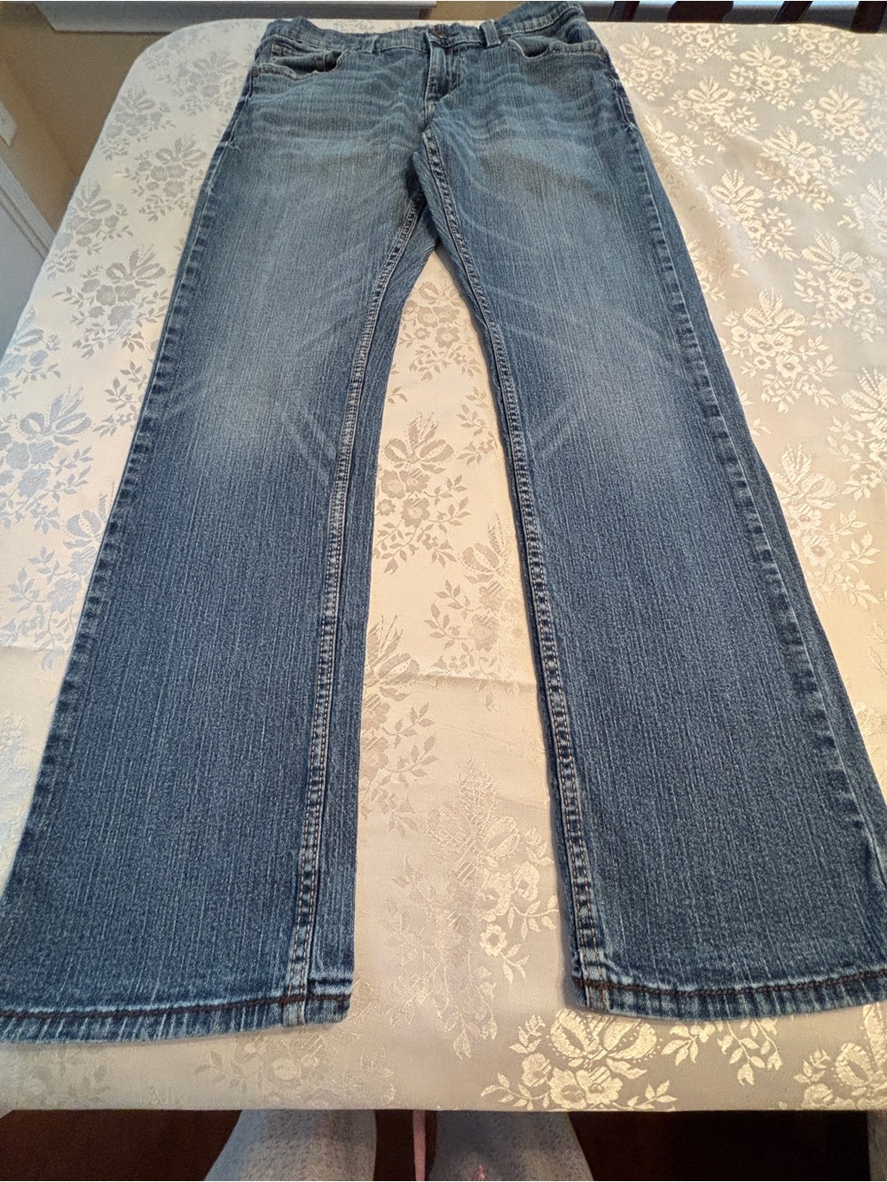 Cody James Boot Cut Stone Wash Western 5 Pockets Logo Size 30 x 32